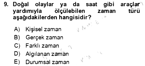 Acil Çağrı Yönetimi 2021-2022 Ara Sınav - 9. soru