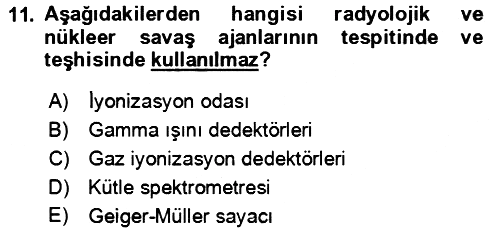 Kbrn Savunma Ve Güvenlik 2022-2023 Dönem Sonu Sınavı - 11. soru