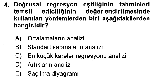 Veri Analizi Ve Değerlendirme 2022-2023 Yaz Okulu Sınavı - 4. soru