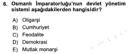 Anayasa Hukuku 2019-2020 Ara Sınav - 6. soru