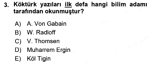 Türk Dili 1 2018-2019 Dönem Sonu Sınavı - 3. soru