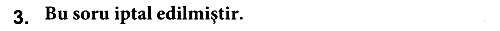 Türk Dili 1 2021-2022 Dönem Sonu Sınavı - 3. soru
