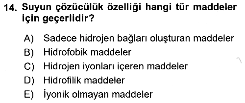 Beslenmenin Temel İlkeleri 2023-2024 Ara Sınav - 14. soru