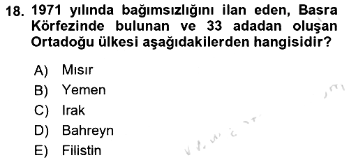 Dünya Mutfakları 2024-2025 Dönem Sonu Sınavı - 18. soru