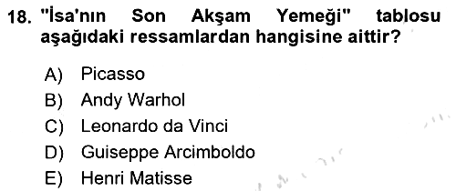 Gastronominin Temelleri 2022-2023 Ara Sınav - 18. soru