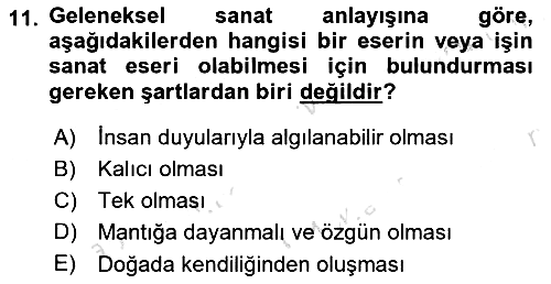 Gastronominin Temelleri 2024-2025 Ara Sınav - 11. soru