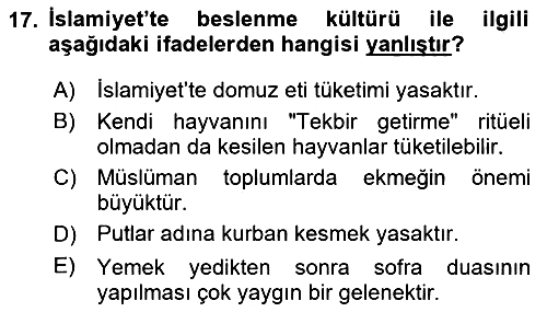 Gastronominin Temelleri 2024-2025 Ara Sınav - 17. soru