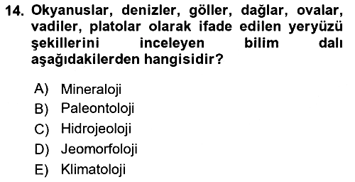 Gastronominin Temelleri 2021-2022 Dönem Sonu Sınavı - 14. soru
