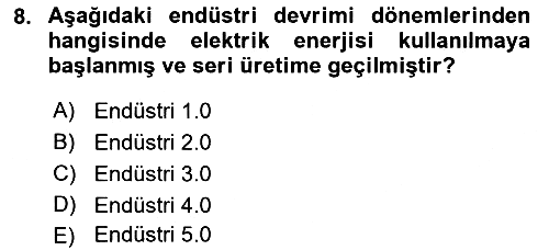 Gastronominin Temelleri 2022-2023 Dönem Sonu Sınavı - 8. soru
