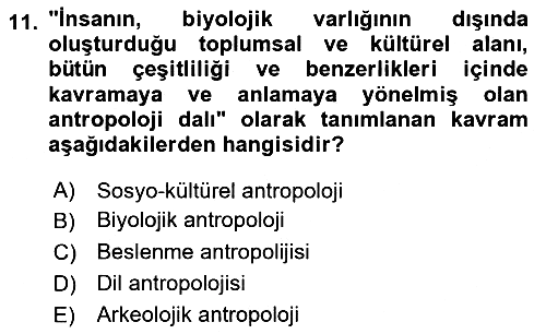 Gastronominin Temelleri 2024-2025 Dönem Sonu Sınavı - 11. soru