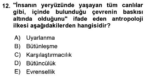 Gastronominin Temelleri 2023-2024 Yaz Okulu Sınavı - 12. soru