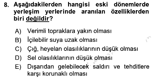 Yemek Sosyolojisi 2025-2026 Dönem Sonu Sınavı - 8. soru