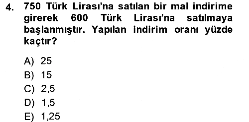 Finans Matematiği 2013-2014 Ara Sınav - 4. soru