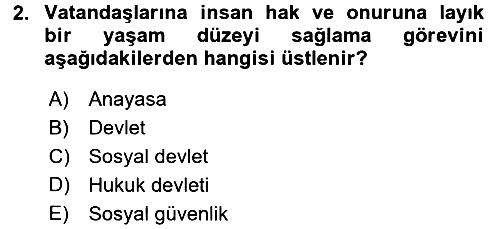 Hayat Sigortaları Ve Bireysel Emeklilik Sistemi 2016-2017 Ara Sınav - 2. soru