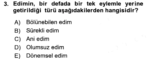 İşletme Hukuku 2017-2018 Dönem Sonu Sınavı - 3. soru