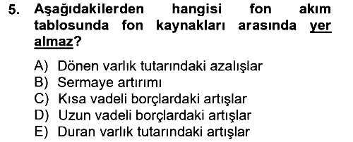 Mali Analiz 2012-2013 Ara Sınav - 5. soru