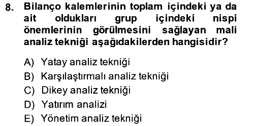 Mali Analiz 2013-2014 Ara Sınav - 8. soru
