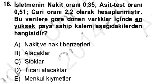 Mali Analiz 2014-2015 Ara Sınav - 16. soru