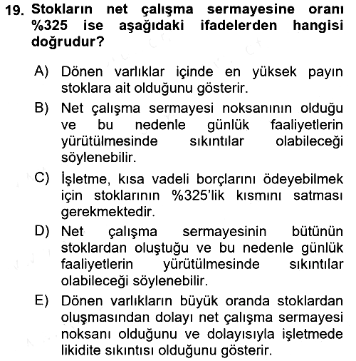 Mali Analiz 2015-2016 Ara Sınav - 19. soru