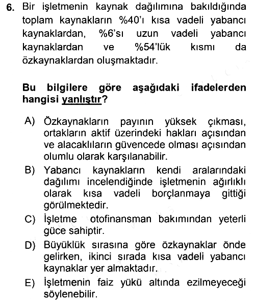 Mali Analiz 2017-2018 Ara Sınav - 6. soru