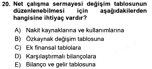 Mali Analiz 2017-2018 Ara Sınav - 20. soru