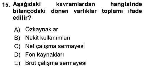 Mali Analiz 2023-2024 Ara Sınav - 15. soru