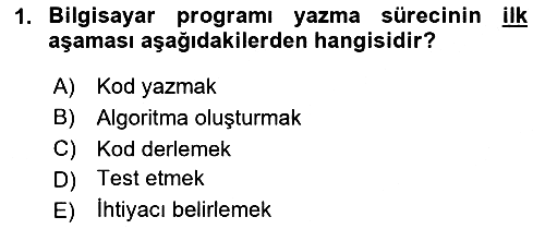 İleri Programlama 1 2024-2025 Ara Sınav - 1. soru