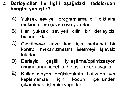 İleri Programlama 1 2024-2025 Yaz Okulu Sınavı - 4. soru