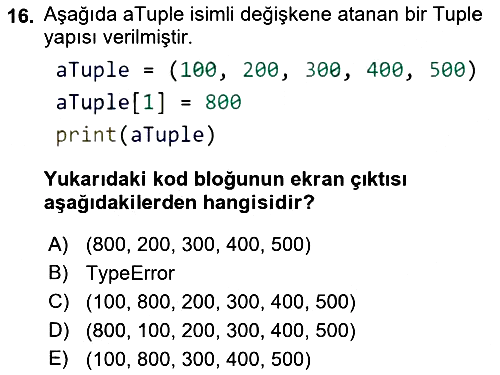 Programlama 2 2022-2023 Ara Sınav - 16. soru