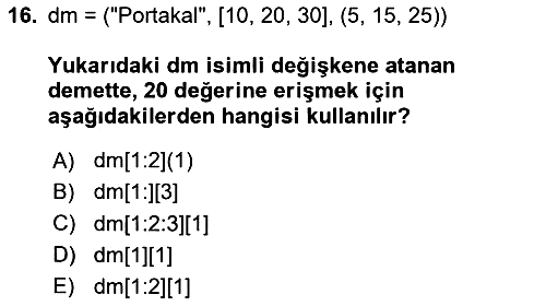 Programlama 2 2024-2025 Ara Sınav - 16. soru