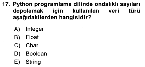 Programlama 2 2024-2025 Ara Sınav - 17. soru