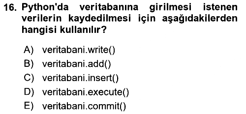Programlama 2 2022-2023 Dönem Sonu Sınavı - 16. soru