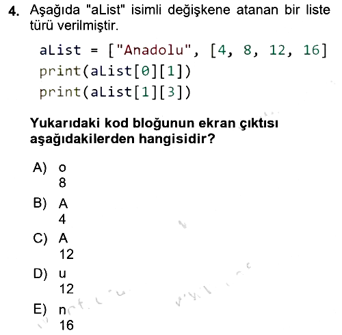 Programlama 2 2023-2024 Dönem Sonu Sınavı - 4. soru