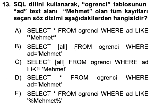 Programlama 2 2023-2024 Dönem Sonu Sınavı - 13. soru