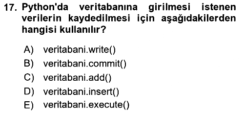 Programlama 2 2023-2024 Dönem Sonu Sınavı - 17. soru