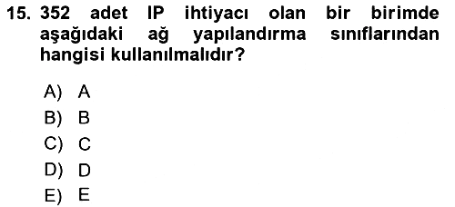 Unix Sistem Yönetimi 2023-2024 Ara Sınav - 15. soru