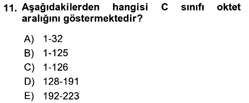 Unix Sistem Yönetimi 2024-2025 Ara Sınav - 11. soru