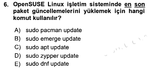 Unix Sistem Yönetimi 2023-2024 Dönem Sonu Sınavı - 6. soru