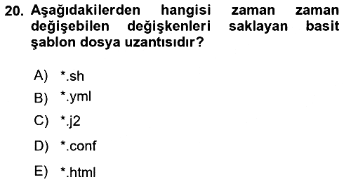Unix Sistem Yönetimi 2023-2024 Dönem Sonu Sınavı - 20. soru