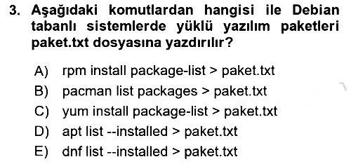 Unix Sistem Yönetimi 2024-2025 Dönem Sonu Sınavı - 3. soru