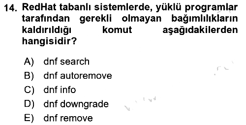 Unix Sistem Yönetimi 2024-2025 Dönem Sonu Sınavı - 14. soru