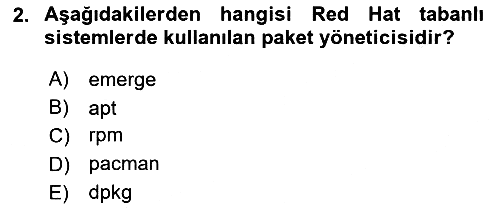 Unix Sistem Yönetimi 2023-2024 Yaz Okulu Sınavı - 2. soru