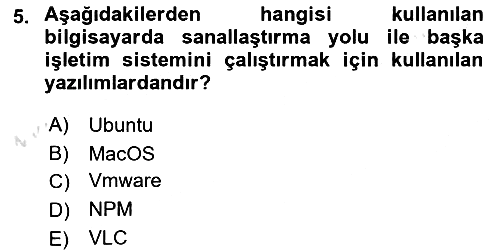 Unix Sistem Yönetimi 2024-2025 Yaz Okulu Sınavı - 5. soru