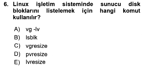 Unix Sistem Yönetimi 2024-2025 Yaz Okulu Sınavı - 6. soru