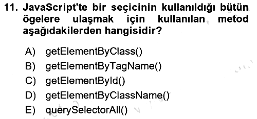 Web Arayüz Programlama 2022-2023 Dönem Sonu Sınavı - 11. soru