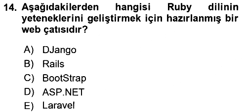 Web Tabanlı Kodlama 2023-2024 Dönem Sonu Sınavı - 14. soru