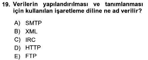 Web Tabanlı Kodlama 2024-2025 Yaz Okulu Sınavı - 19. soru
