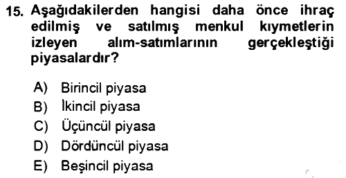 Bürolarda Temel Kavramlar 2023-2024 Ara Sınav - 15. soru