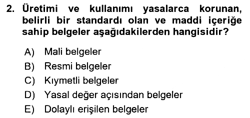 Dosyalama Arşivleme 2023-2024 Ara Sınav - 2. soru