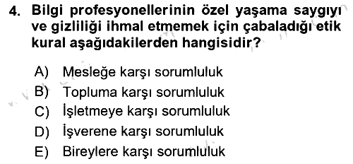 Dosyalama Arşivleme 2025-2026 Dönem Sonu Sınavı - 4. soru